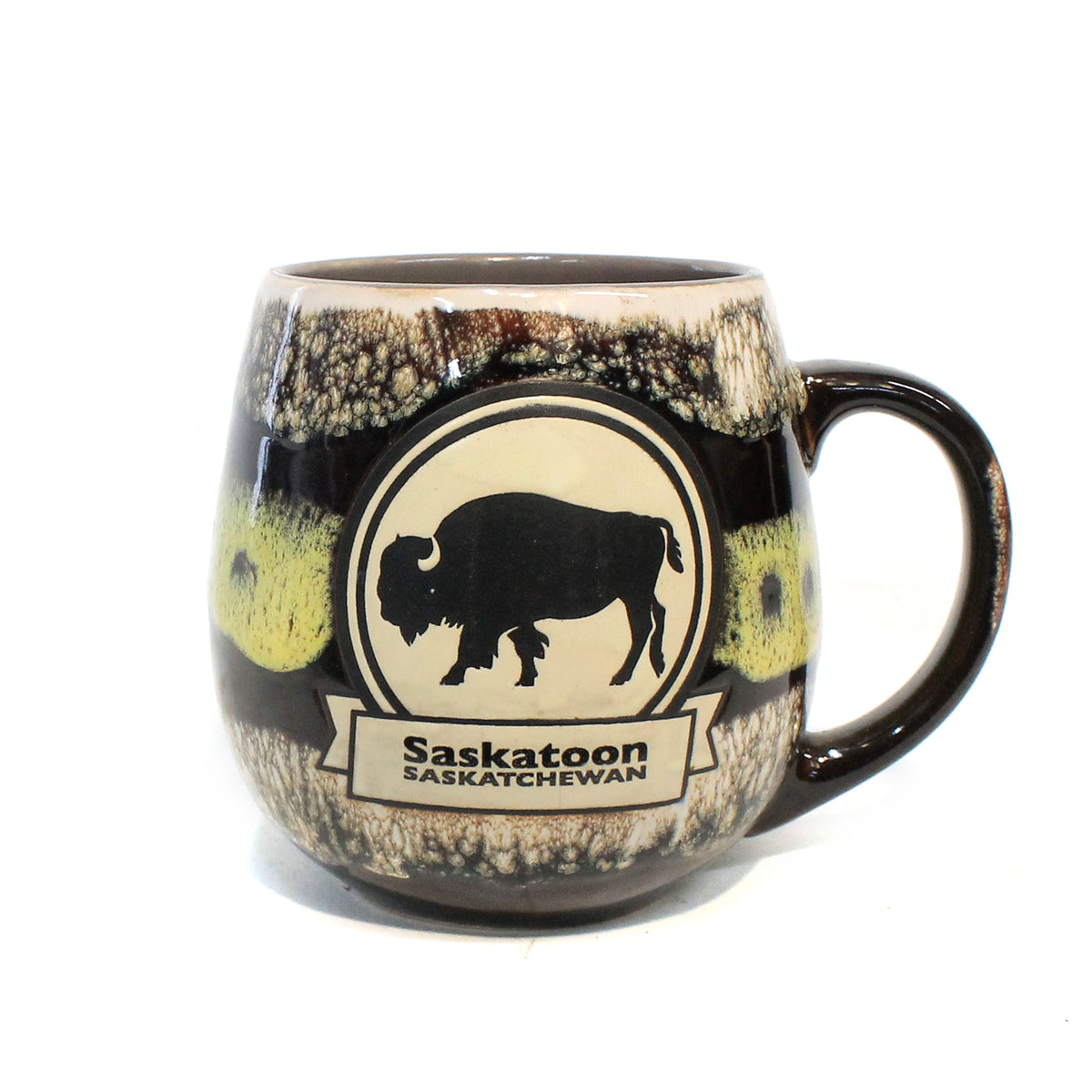 Mug, Imprinted, Bison Silhouette, 18oz