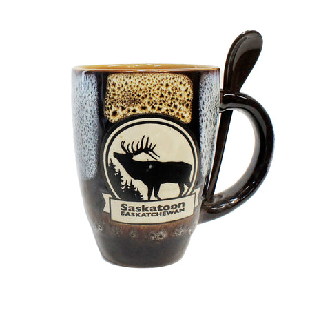Mug, Imprinted, Elk, 18oz