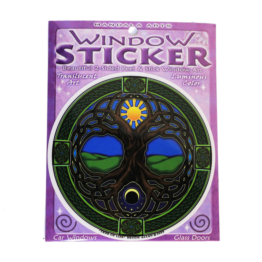 Mandala Round Sticker Ast
