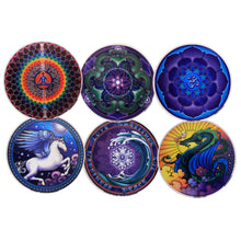 Load image into Gallery viewer, Mandala Round Sticker Ast
