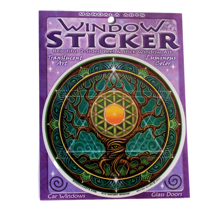 Mandala Round Sticker Ast