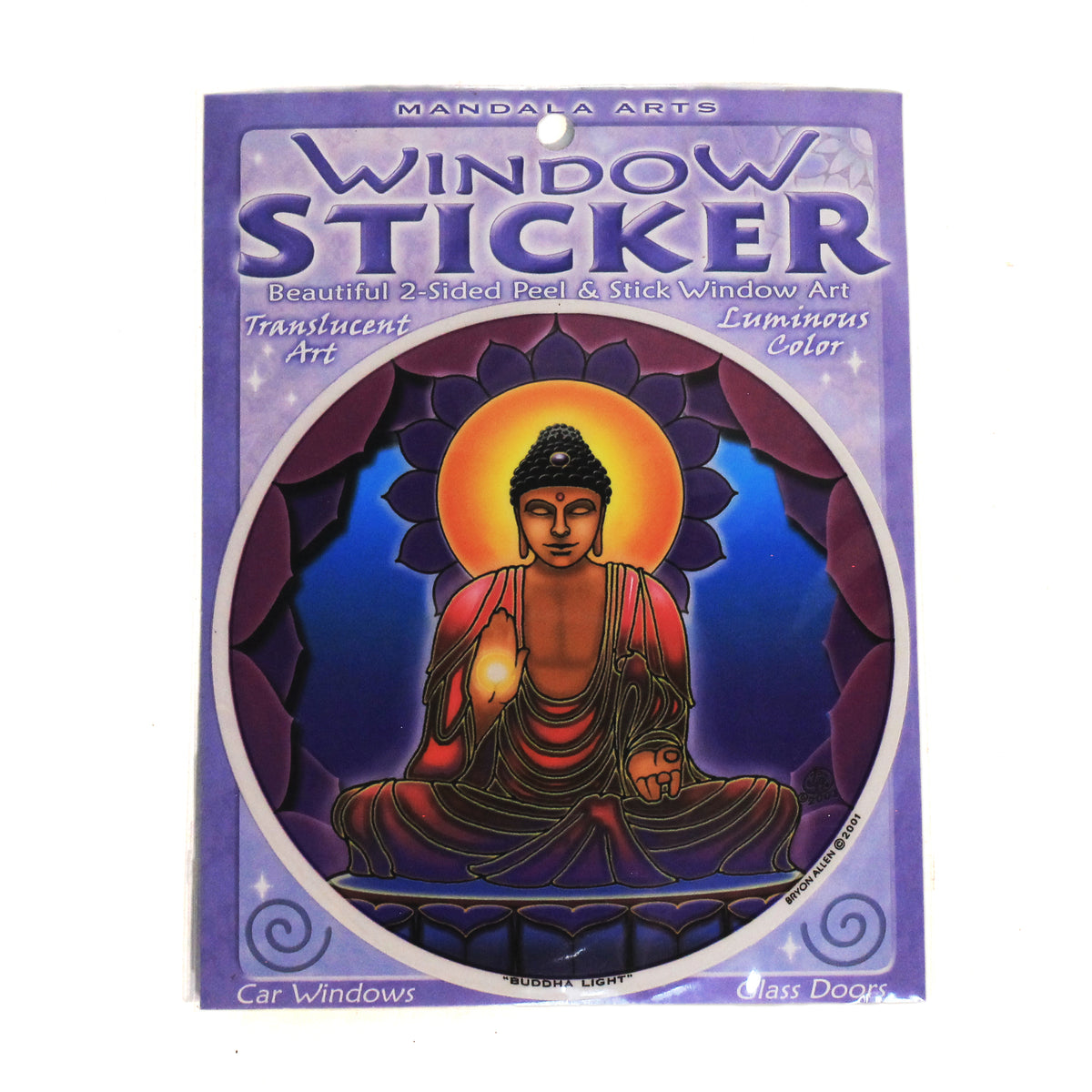 Mandala Round Sticker Ast