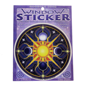 Mandala Round Sticker Ast