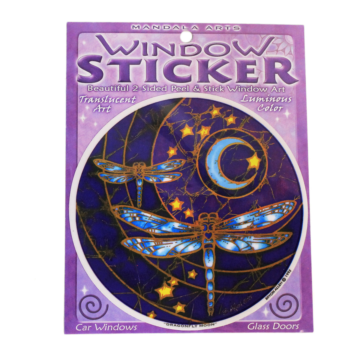 Mandala Round Sticker Ast