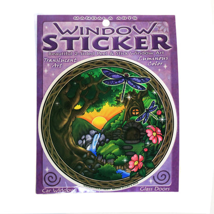 Mandala Round Sticker Ast