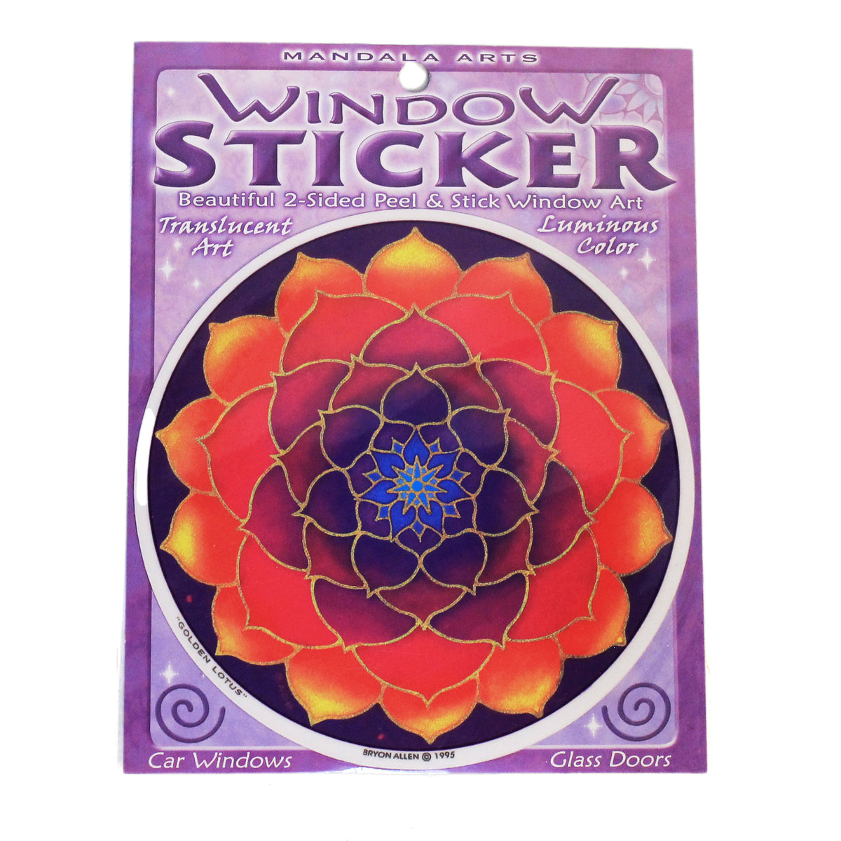 Mandala Round Sticker Ast