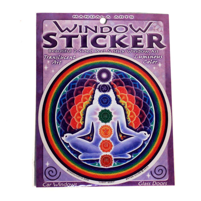 Mandala Round Sticker Ast