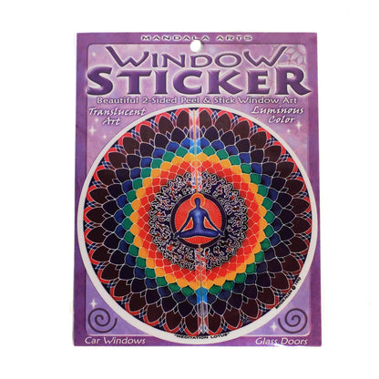 Mandala Round Sticker Ast