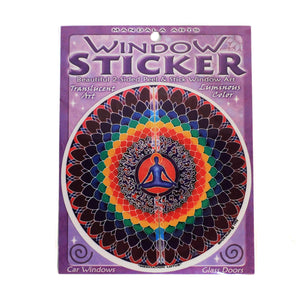 Mandala Round Sticker Ast