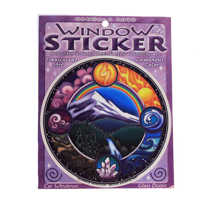 Mandala Round Sticker Ast