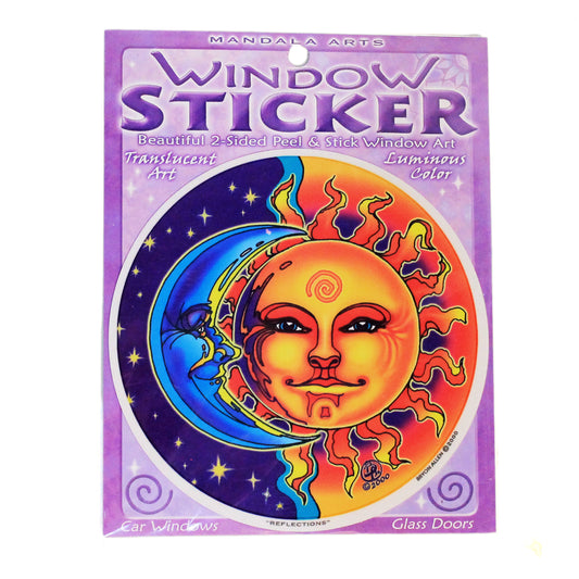 Mandala Round Sticker Ast