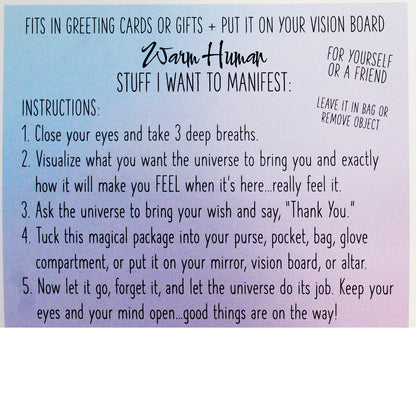 Manifesting Tokens