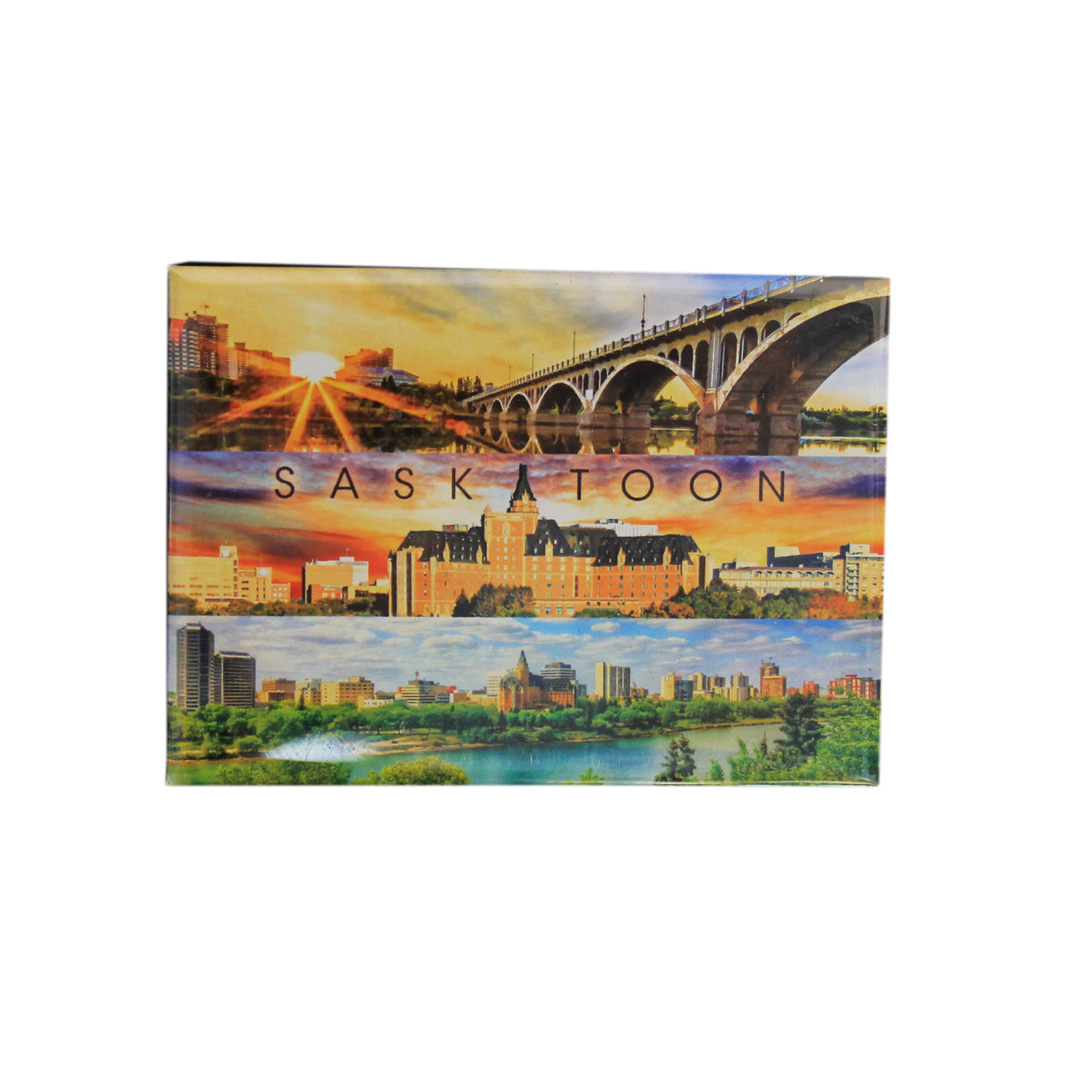Magnet, Photo, Triple Skyline