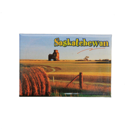 Magnet, Photo, Hay Bales