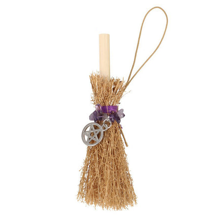 LuckyBroomstickCar Charm