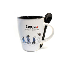 Load image into Gallery viewer, Mug, Boxed, Animals Walking on Abbey Road w/ Spoon
