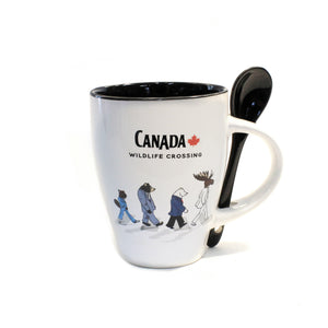 Mug, Boxed, Animals Walking on Abbey Road w/ Spoon
