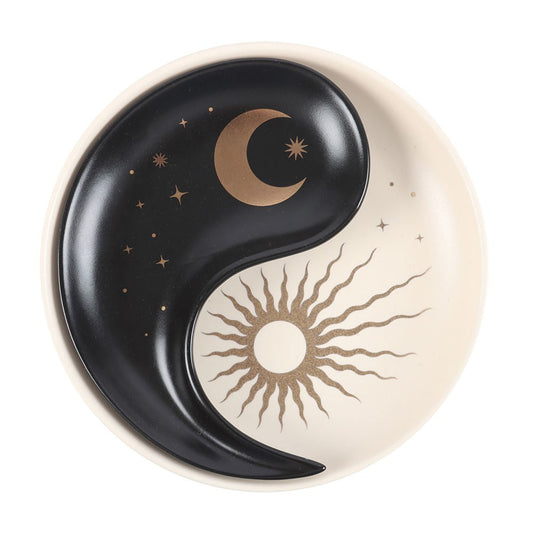 Ceramic Trinket Yin Yang Dish