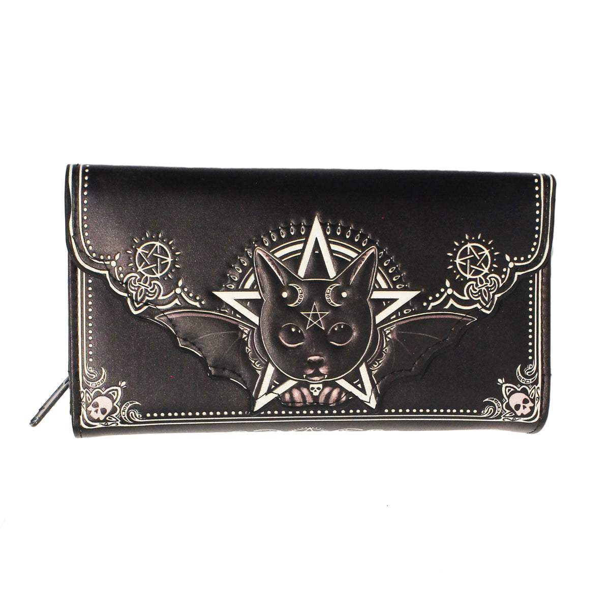 Embossed Wallet: Malpuss