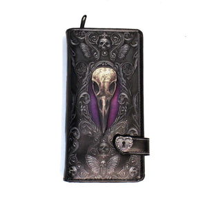 Embossed Wallet: Edgars Raven
