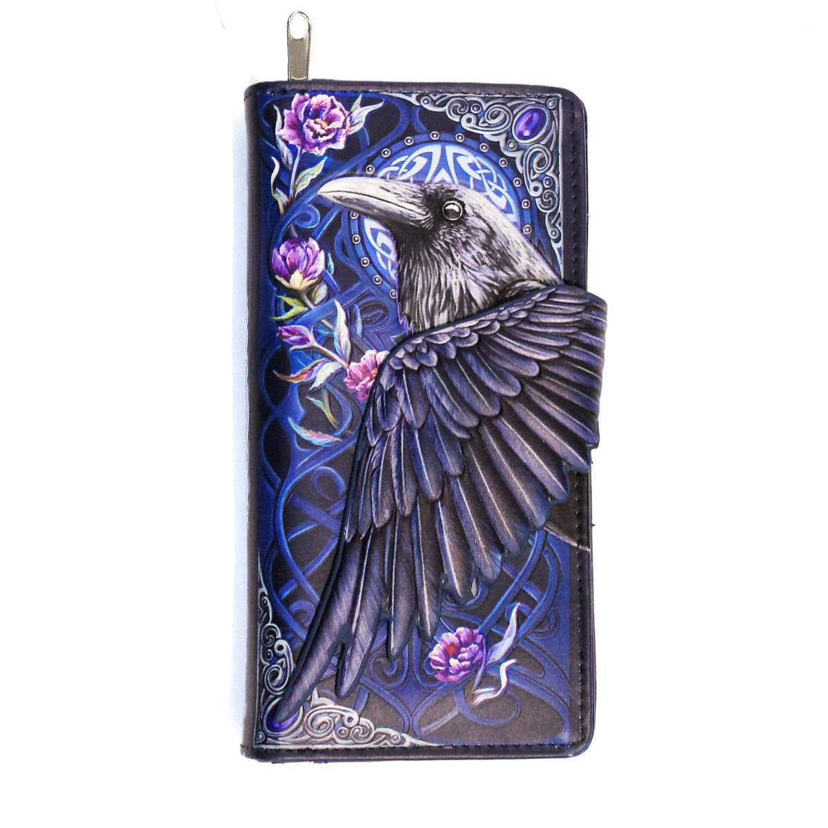 Embossed Wallet: Ravens Flight
