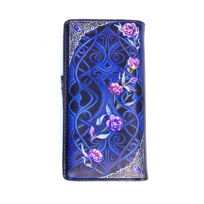 Embossed Wallet: Ravens Flight