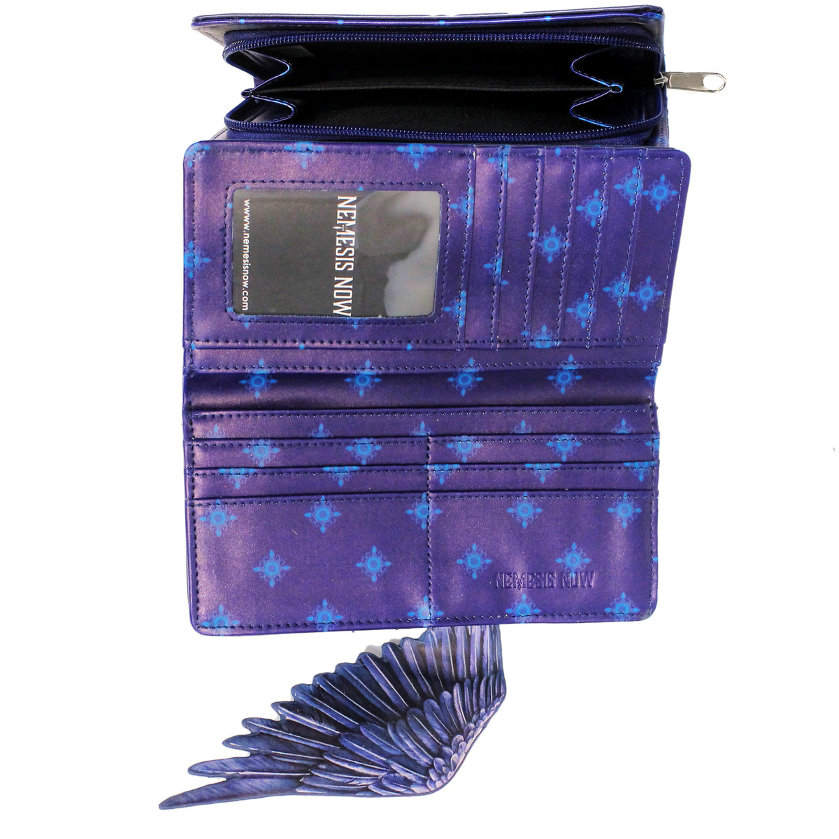Embossed Wallet: Ravens Flight