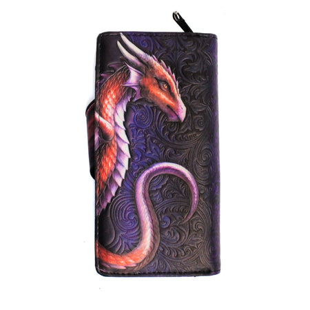 Embossed Wallet: Dragon Take FLight