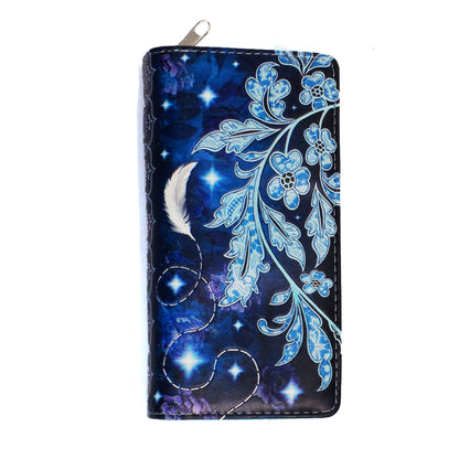 Embossed Wallet: Angel Wings