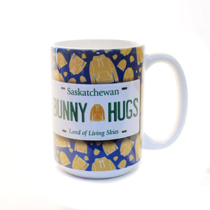 Mug, Photo, Bunny Hugs License Plate, 15oz