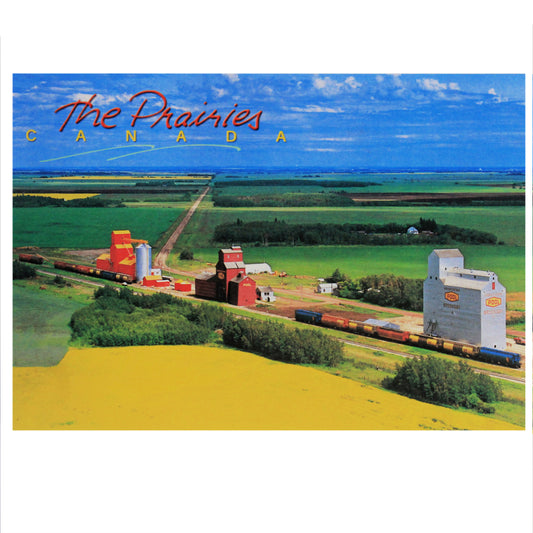 Postcard, 5x7in, Grain Elevator
