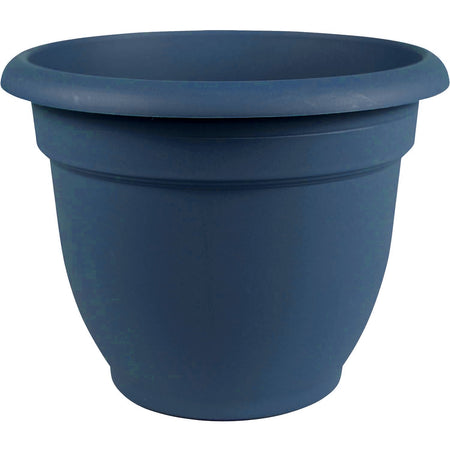 Planter, 20in, Ariana Self-Watering, Navy