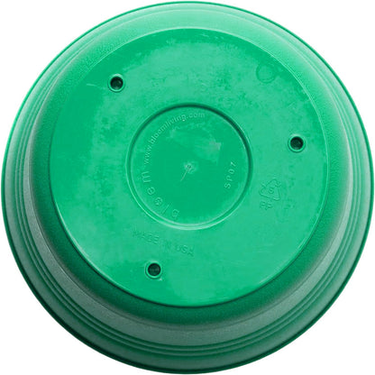 Pot, 5in, Saturn with Saucer, Mint Green