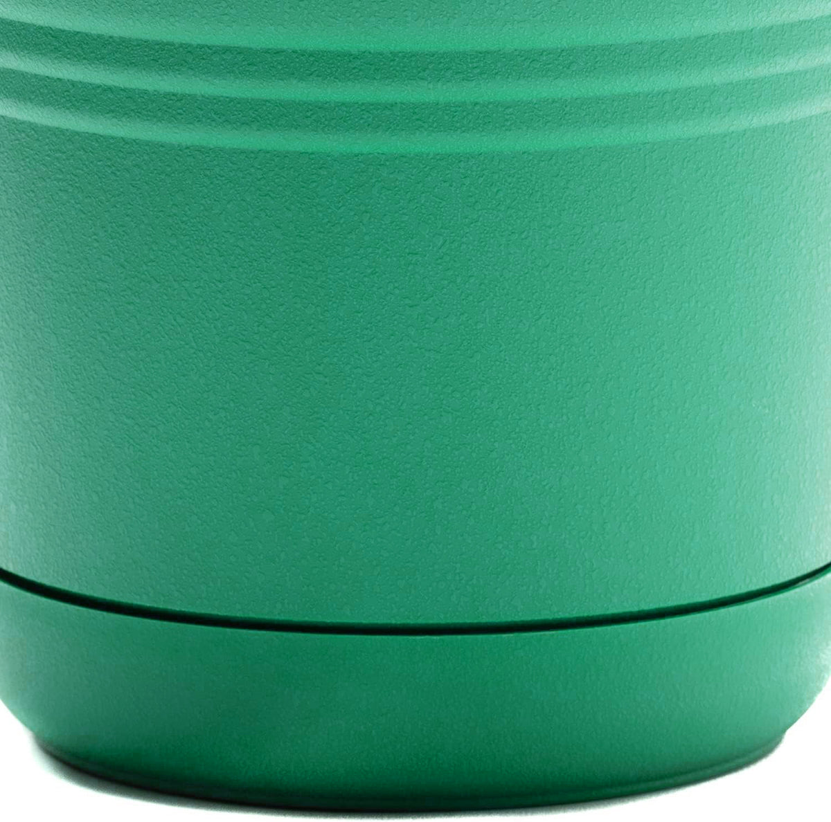 Pot, 7in, Saturn with Saucer, Mint Green
