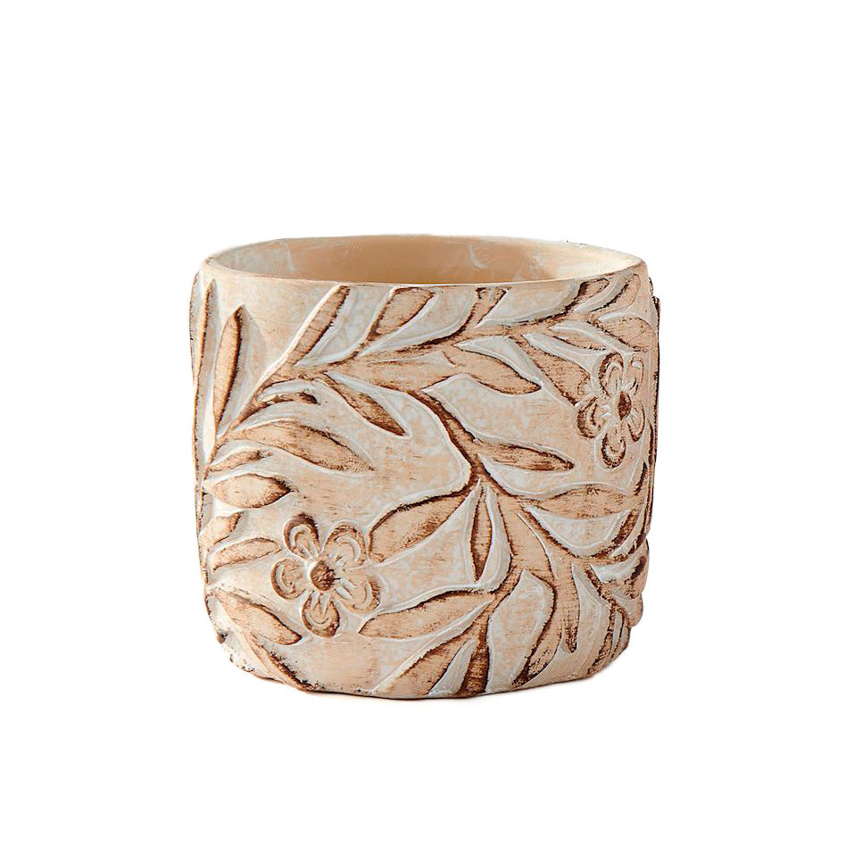 4in Grey Flower Pot