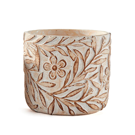 5.5in Grey Flower Pot
