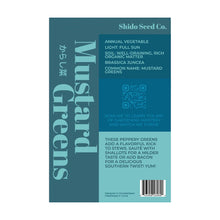 Load image into Gallery viewer, Mustard Greens - Seeds,
