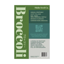 Load image into Gallery viewer, Broccoli - Seeds,
