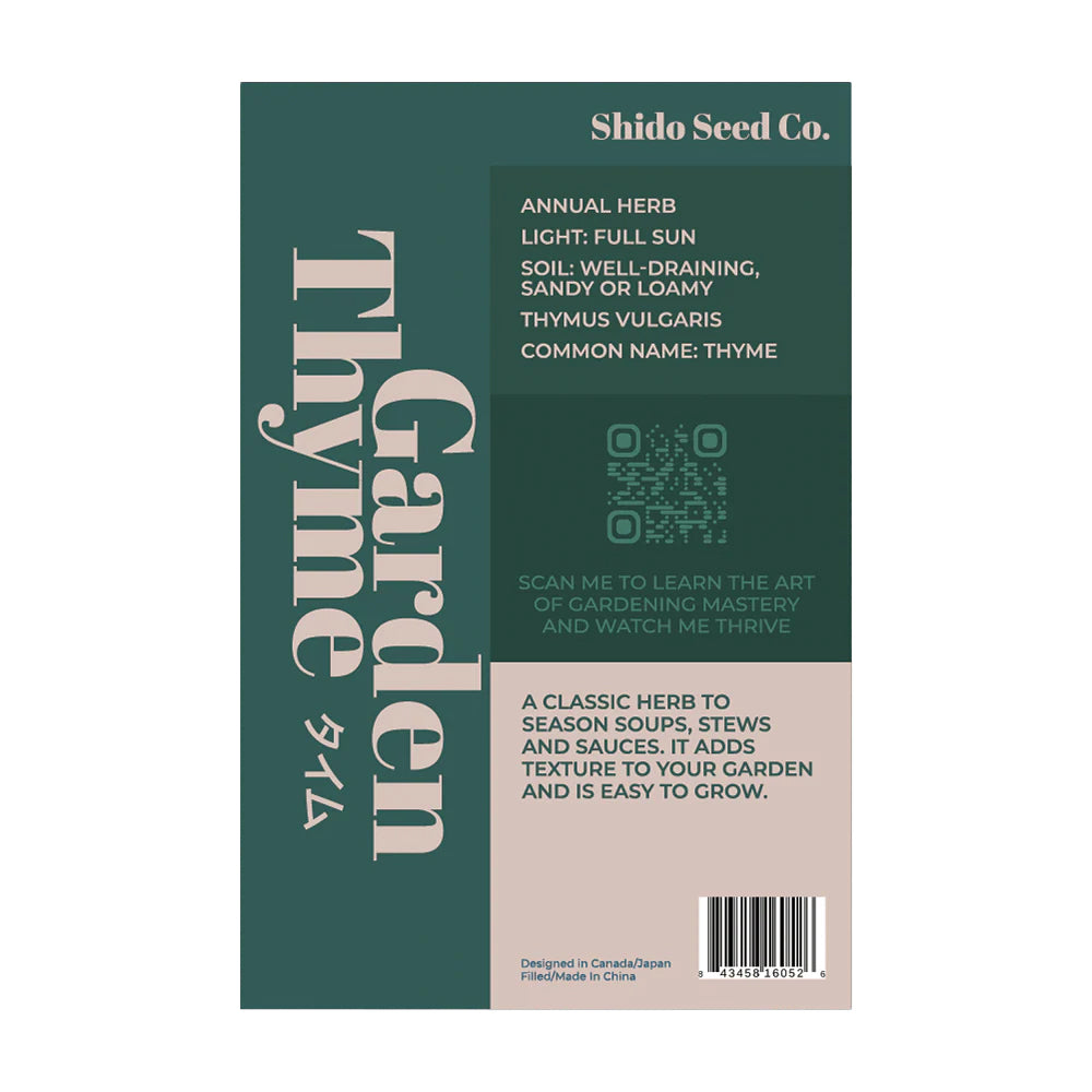 Thyme - Seeds,
