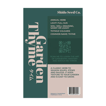 Thyme - Seeds,