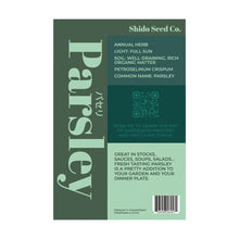 Load image into Gallery viewer, Parsley - Seeds,
