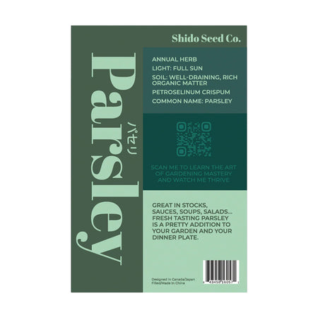 Parsley - Seeds,