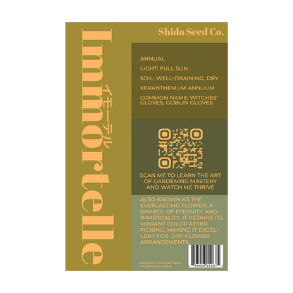 Immortelle - Seeds,