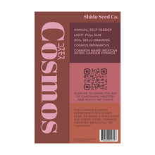 Load image into Gallery viewer, Cosmos Flowers - Seeds,
