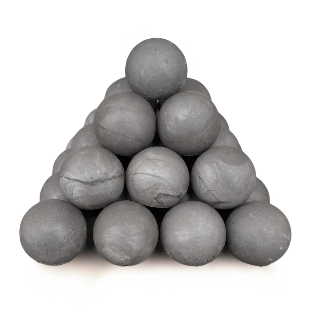 Sphere, 1.25in, 64ct., Cracked Pepper