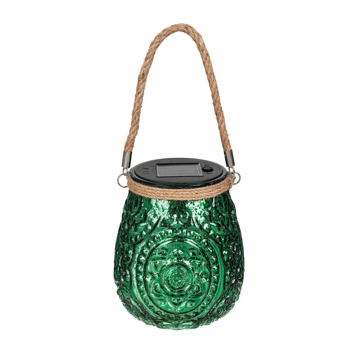 LED Lantern, Holiday Poinsettia