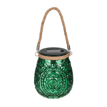 Load image into Gallery viewer, LED Lantern, Holiday Poinsettia
