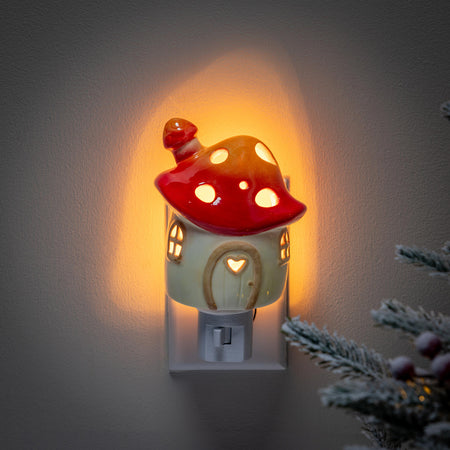 Mushroom House Nightlight