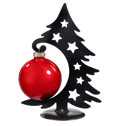 Metal Tree w/ Glass Ornament