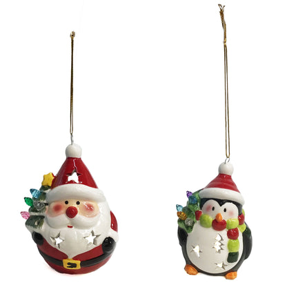Ornament, WCeramic Xmas Icons
